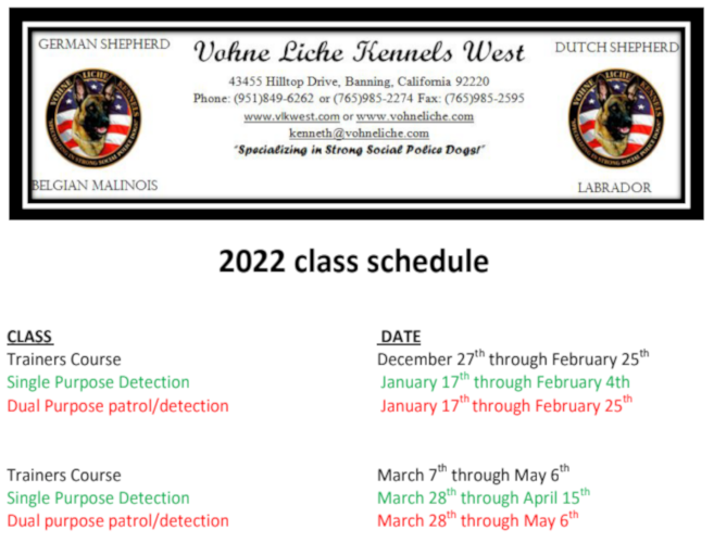 2022 schedule